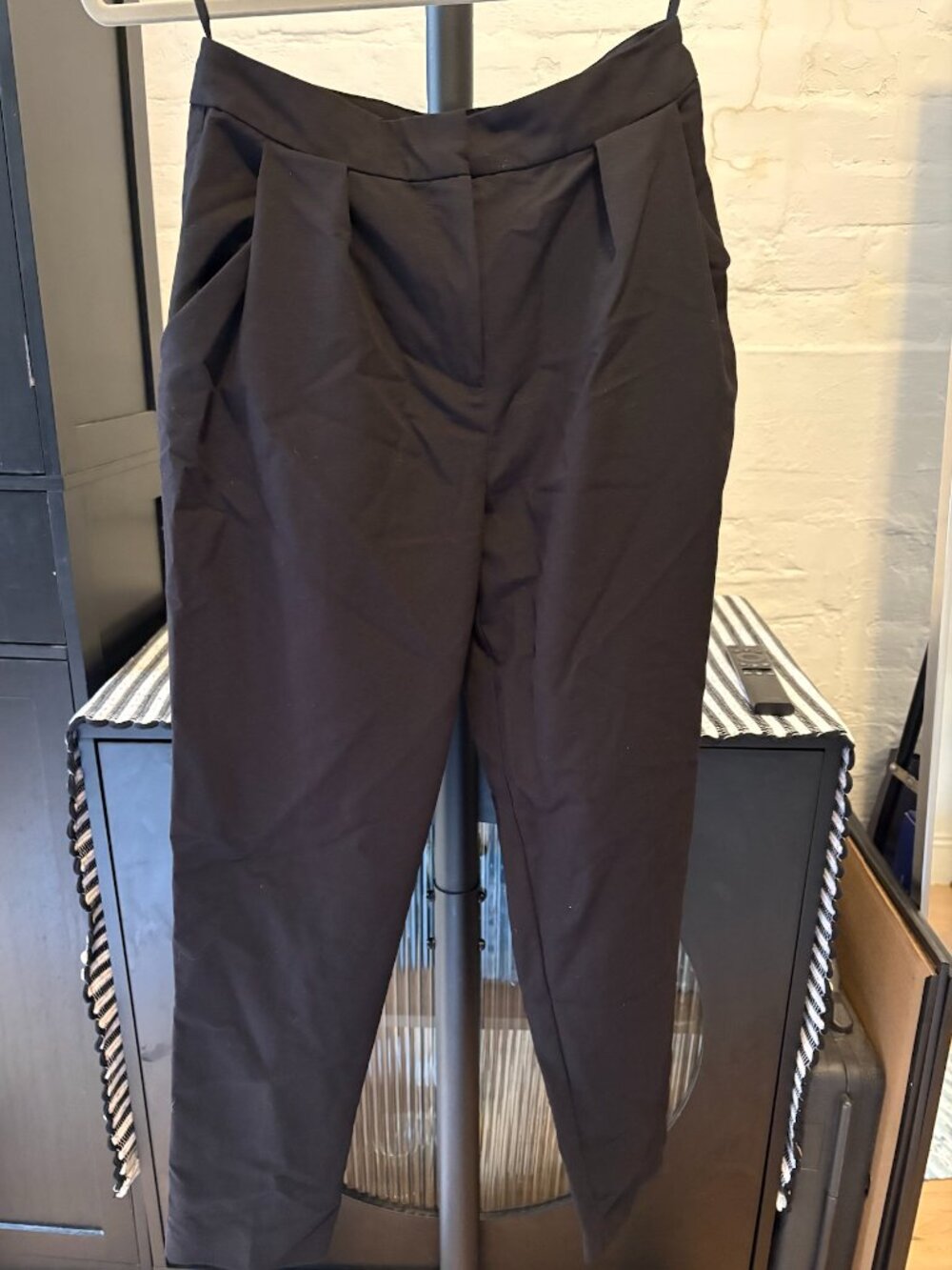 Topshop black trouser, US 4
